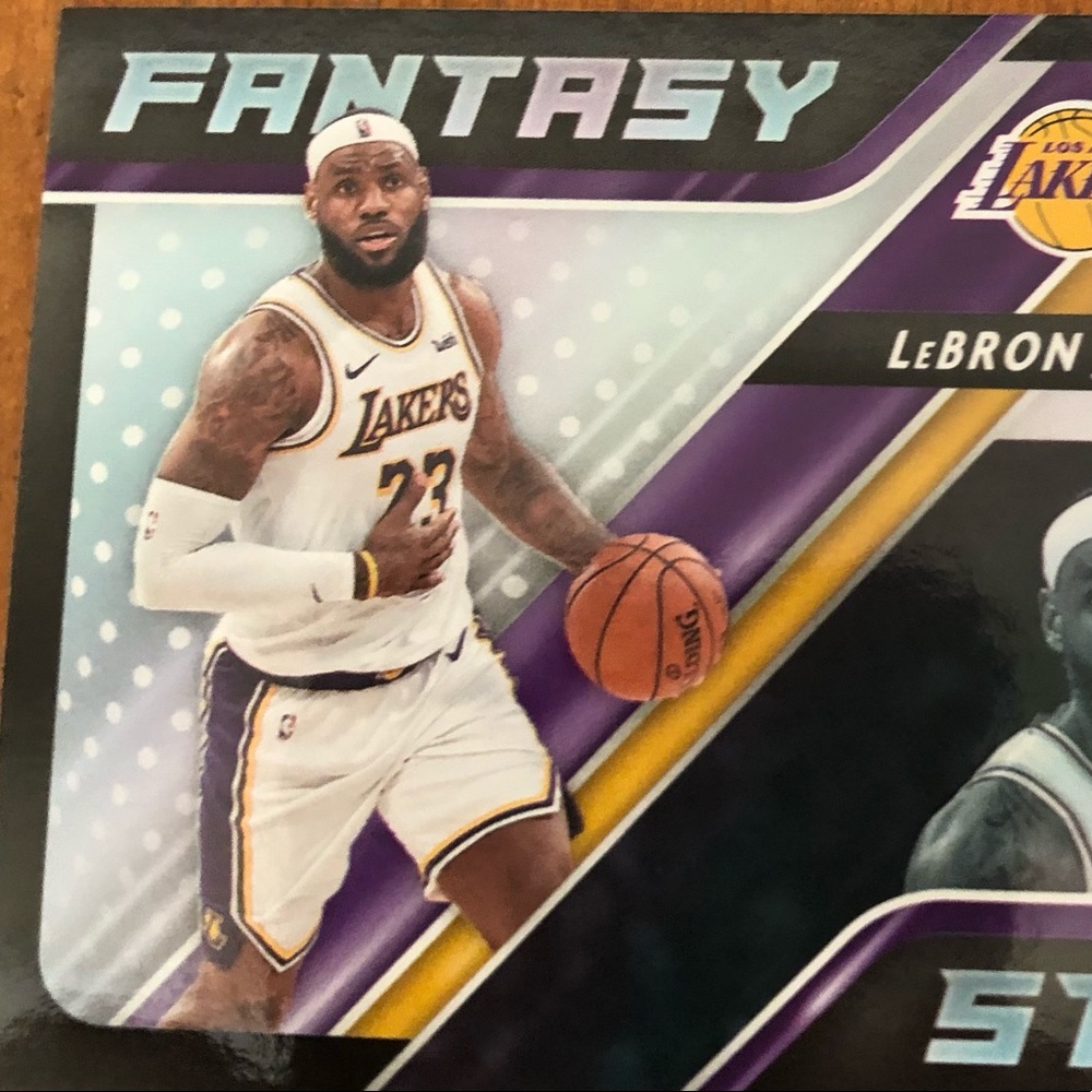 NBA Donruss 2020-21 Lebron James Los Angeles Lakers “Fantasy Stars” SSP No. 1
